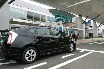 高松空港へのお迎え