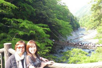 日本三奇橋 in 祖谷